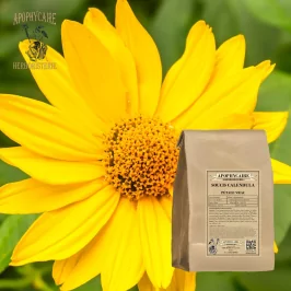 Gevşek yapraklı kadife çiçekleri (Calendula officinalis) - Apophycaire