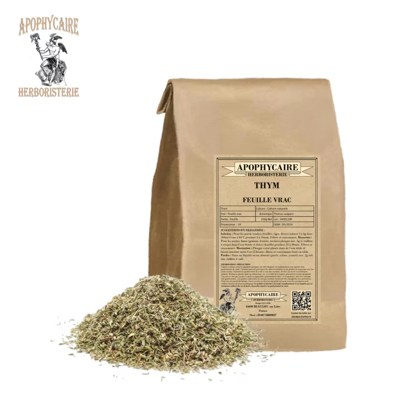 Thym feuille vrac (Thymus vulgaris) - Apophycaire