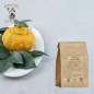 Cáscara de fruta de yuzu cortada (Citrus junos) - Apophycaire