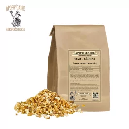 Yuzu-Fruchtschale geschnitten – Citrus junos | Apophycarius