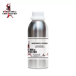 Aceite aromático puro de cítricos y rosas - Perfumes de diseño