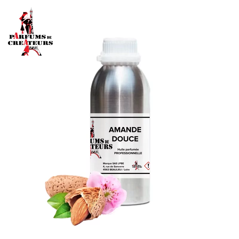 Amande douce Huile parfumée pure pro - Parfums de Créateurs Amande douce Huile parfumée pure pro - Parfums de Créateurs