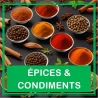 Spices and condiments